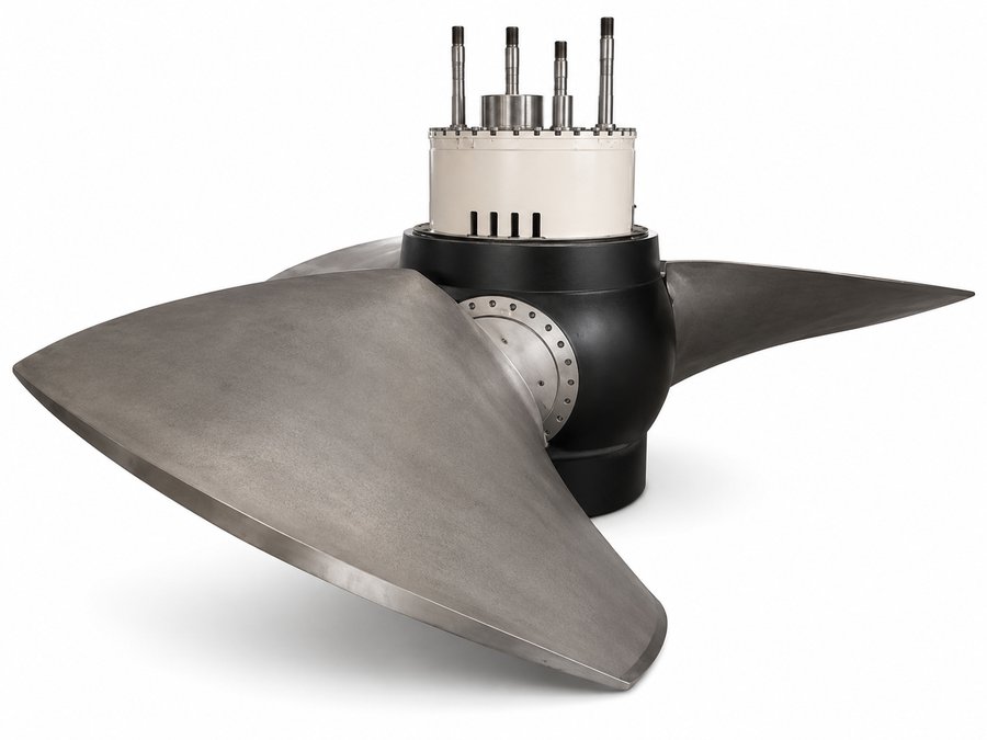 ASTM A743 CA-6NM cast steel turbine blade