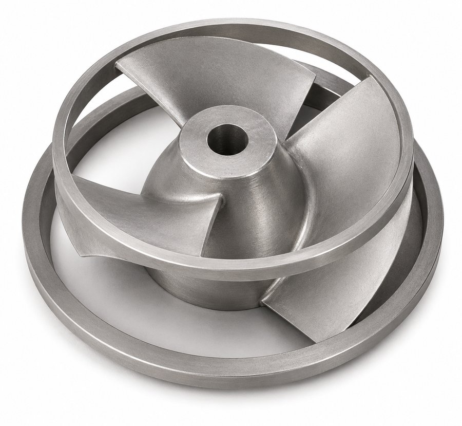 ZG1Cr17Ni12Mo2 cast steel impeller